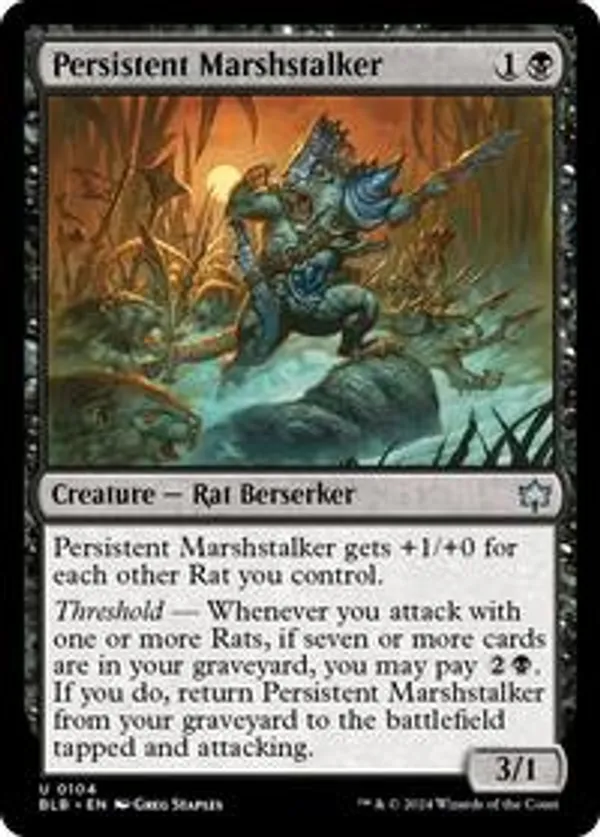 (image for) Persistent Marshstalker (Foil)