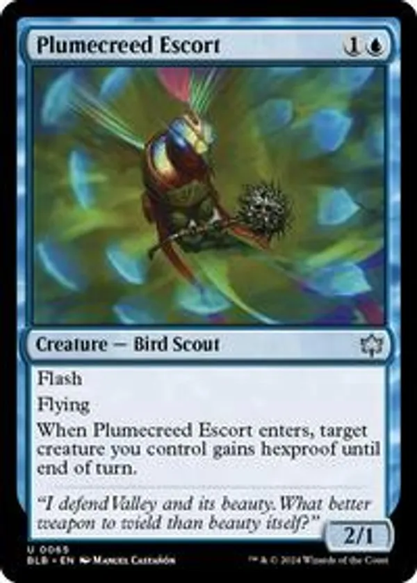 (image for) Plumecreed Escort (Foil)