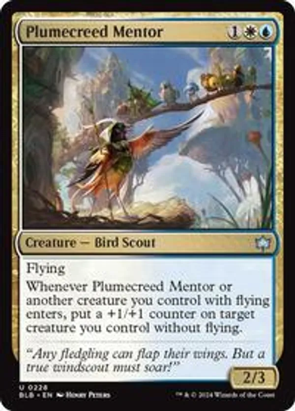 (image for) Plumecreed Mentor (Foil)