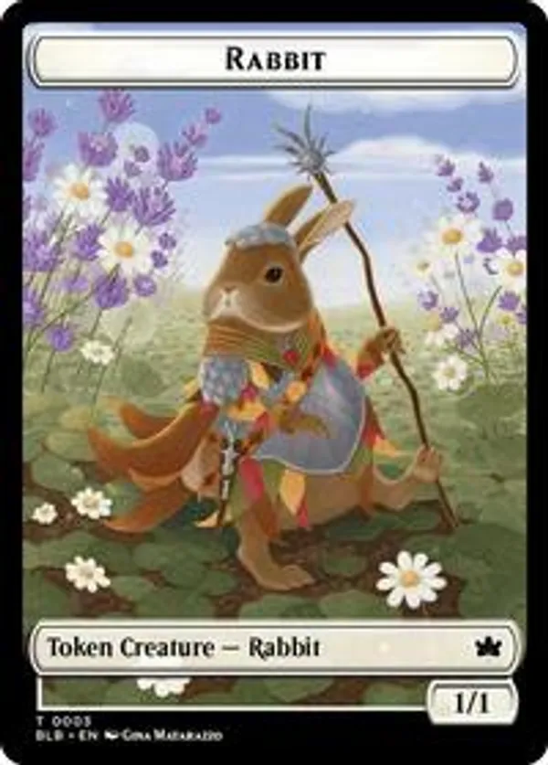 (image for) Rabbit // Poison Counter Double-Sided Token