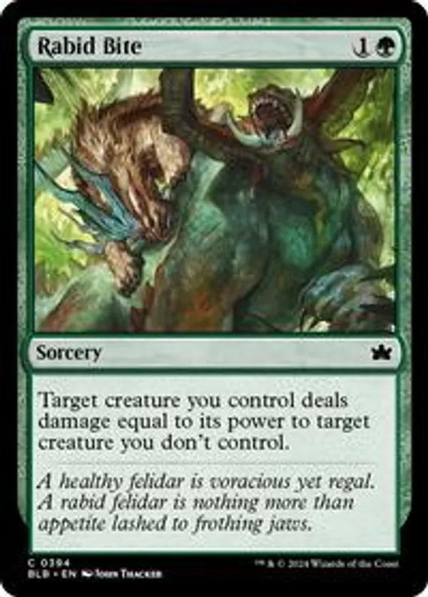 (image for) Rabid Bite (Foil)
