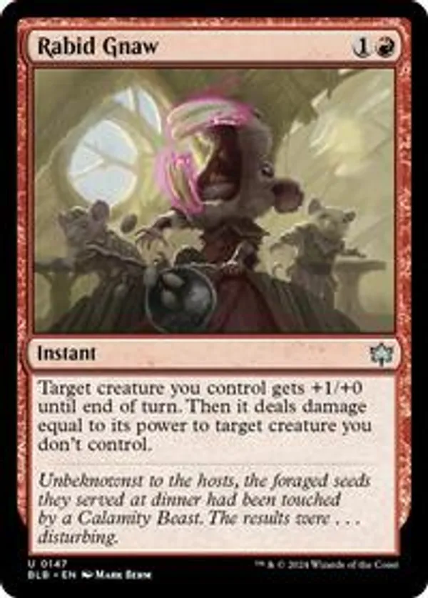 (image for) Rabid Gnaw (Foil)