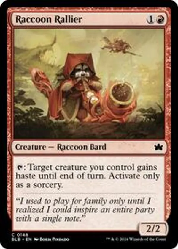 (image for) Raccoon Rallier (Foil)