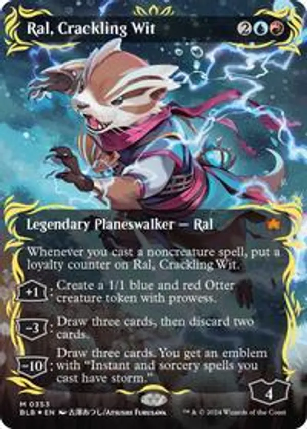 (image for) Ral, Crackling Wit (Borderless) (Foil)