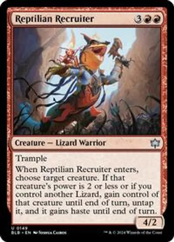 (image for) Reptilian Recruiter (Foil)