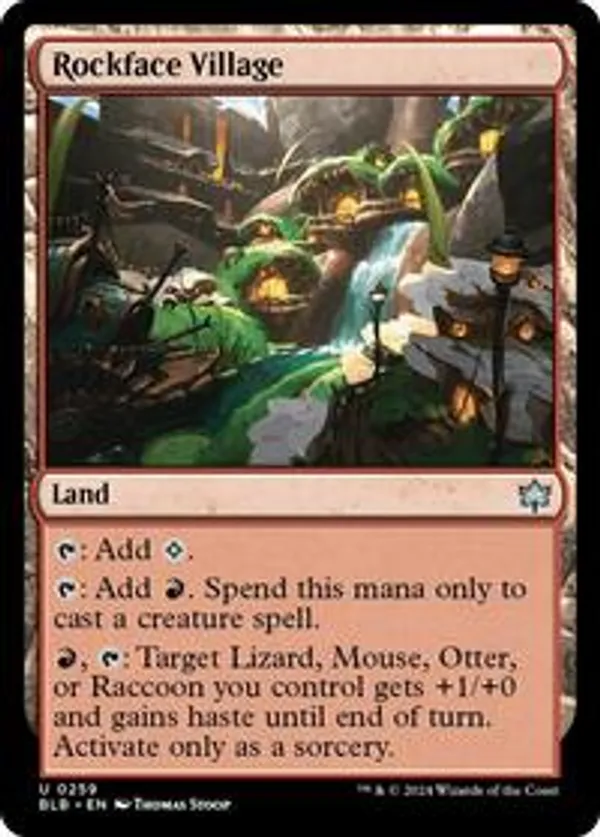 (image for) Rockface Village (Foil)