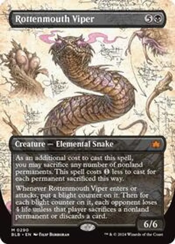 (image for) Rottenmouth Viper (Borderless) (Foil)