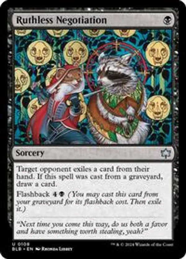 (image for) Ruthless Negotiation (Foil)