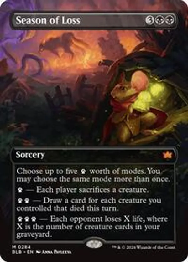 (image for) Season of Loss (Borderless) (Foil)