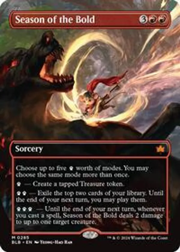 (image for) Season of the Bold (Borderless) (Foil)