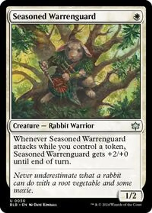 (image for) Seasoned Warrenguard (Foil)