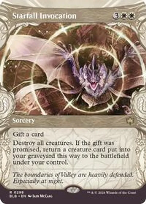 (image for) Starfall Invocation (Showcase) (Foil)