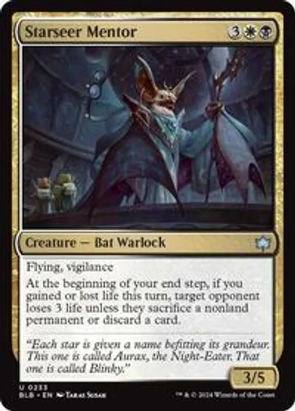 (image for) Starseer Mentor (Foil)