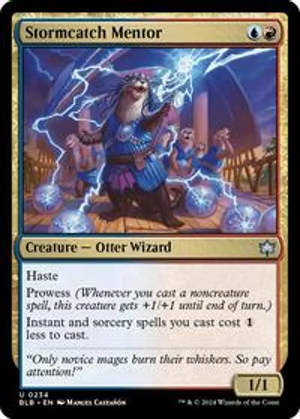 (image for) Stormcatch Mentor (Foil)