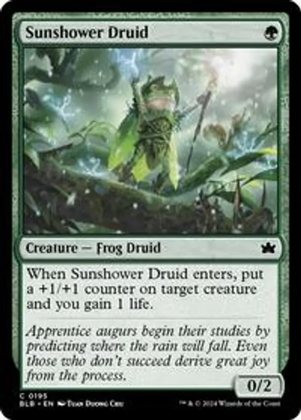 (image for) Sunshower Druid (Foil)