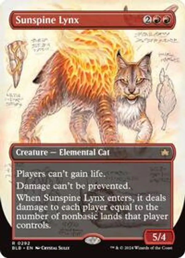 (image for) Sunspine Lynx (Borderless) (Foil)