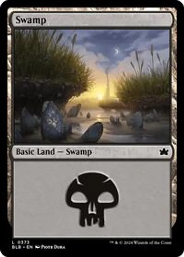 (image for) Swamp (0373) (Foil)