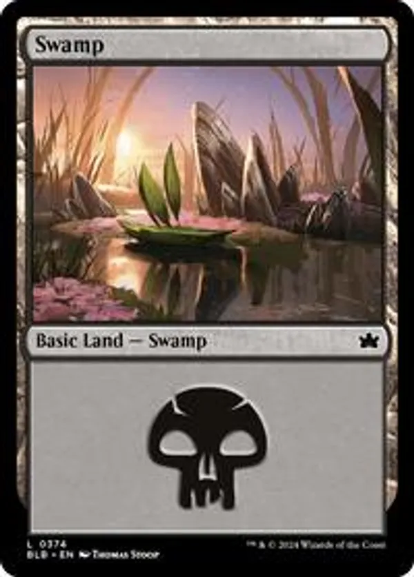 (image for) Swamp (0374) (Foil)