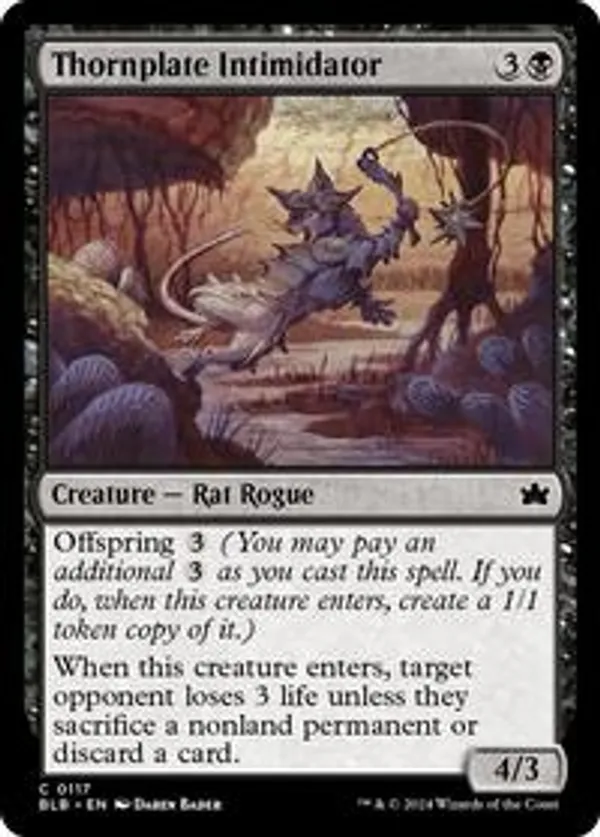 (image for) Thornplate Intimidator (Foil)