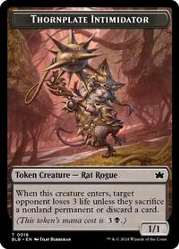 (image for) Thornplate Intimidator (Foil)