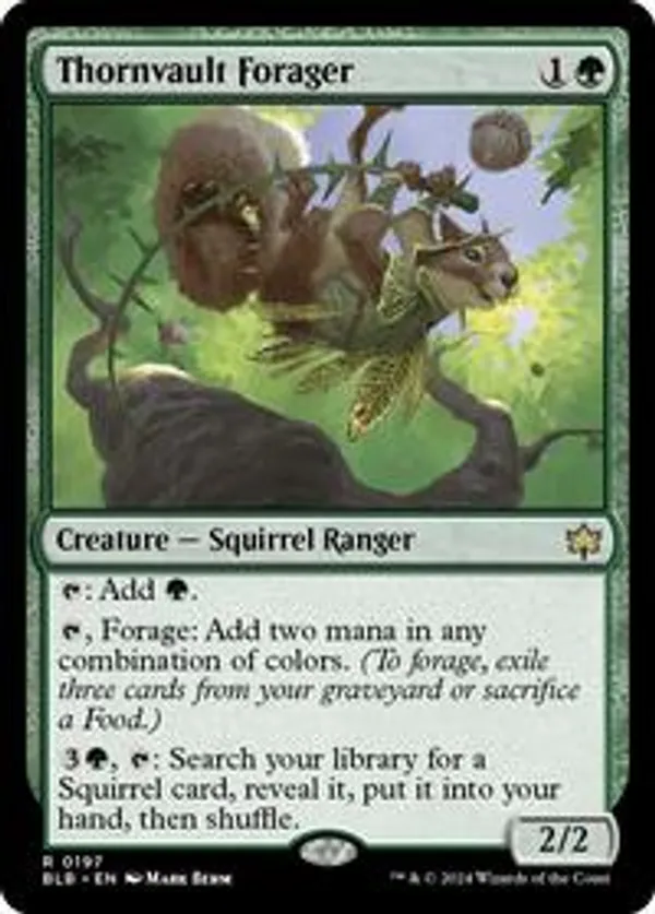(image for) Thornvault Forager (Foil)