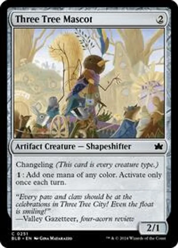 (image for) Three Tree Mascot (Foil)