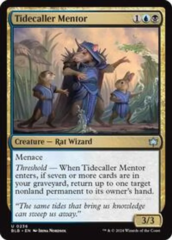 (image for) Tidecaller Mentor (Foil)