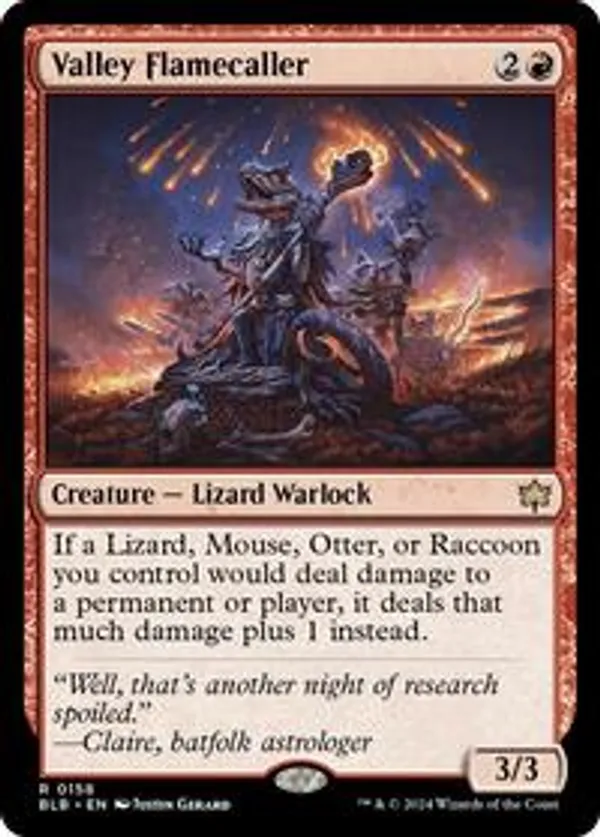 (image for) Valley Flamecaller (Foil)