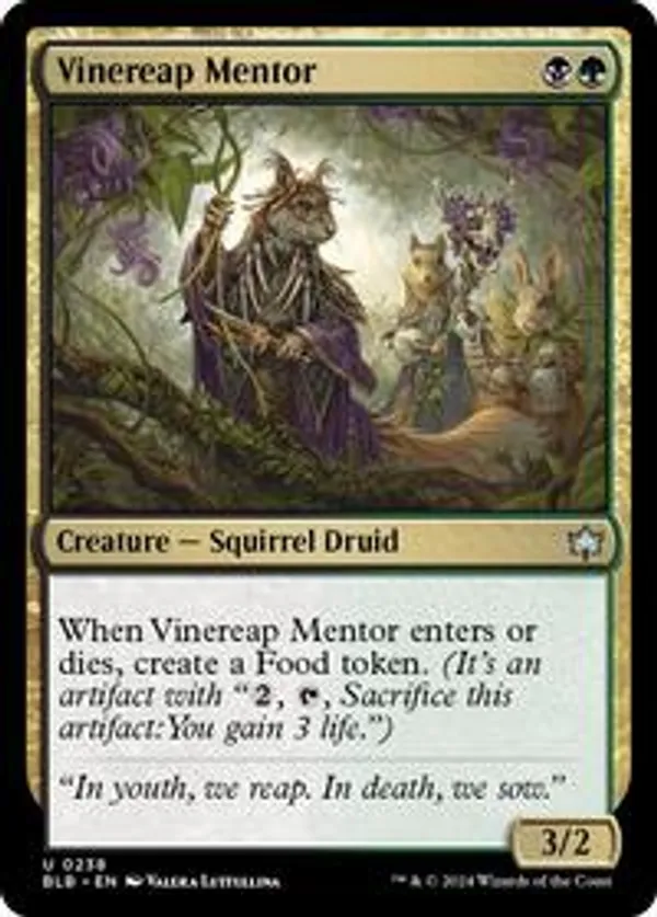 (image for) Vinereap Mentor (Foil)