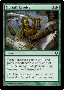 (image for) Mortal's Resolve (Foil)