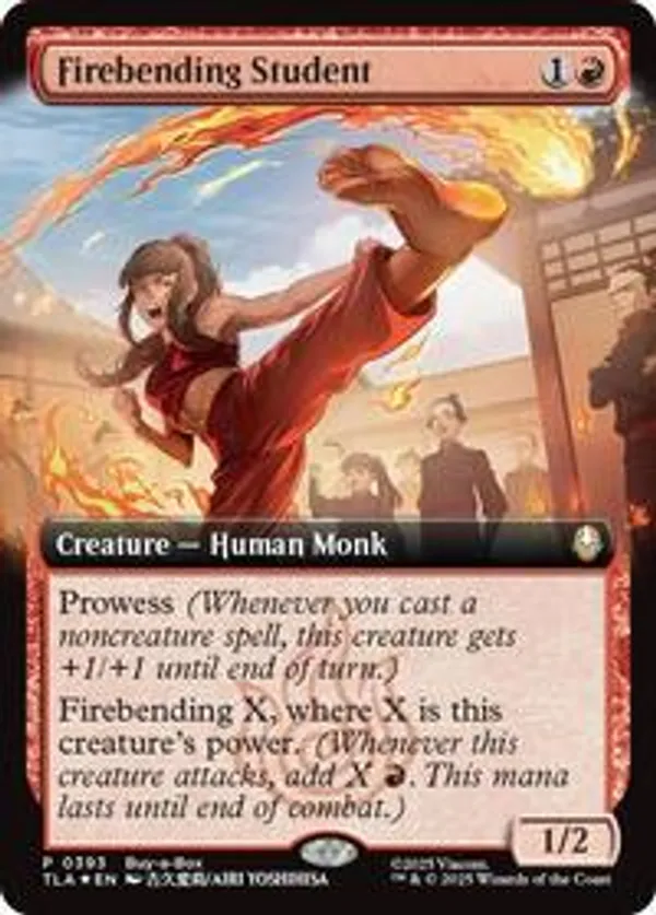 (image for) Firebending Student (Extended Art)