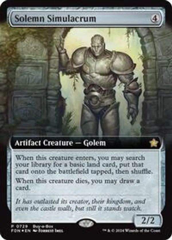 (image for) Solemn Simulacrum (Extended Art)