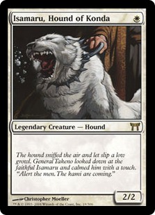 (image for) Isamaru, Hound of Konda