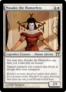 (image for) Masako the Humorless