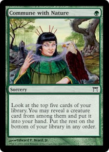 (image for) Commune with Nature (Foil)
