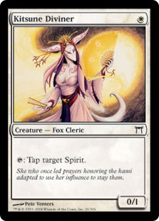 (image for) Kitsune Diviner (Foil)