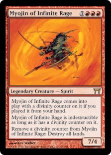 (image for) Myojin of Infinite Rage (Foil)