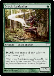 (image for) Orochi Leafcaller (Foil)