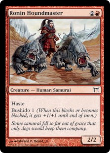 (image for) Ronin Houndmaster (Foil)
