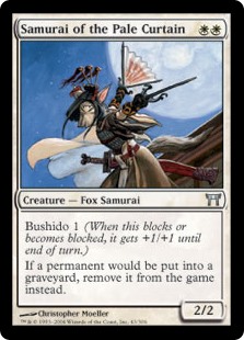 (image for) Samurai of the Pale Curtain (Foil)