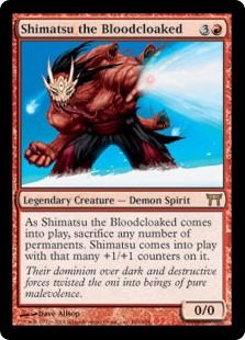 (image for) Shimatsu the Bloodcloaked (Foil)
