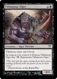 (image for) Villainous Ogre (Foil)