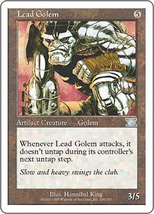 (image for) Lead Golem