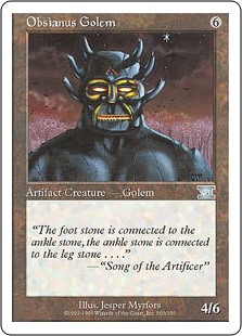 (image for) Obsianus Golem
