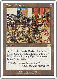 (image for) Snake Basket