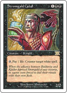 (image for) Stromgald Cabal