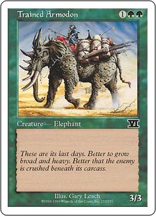 (image for) Trained Armodon