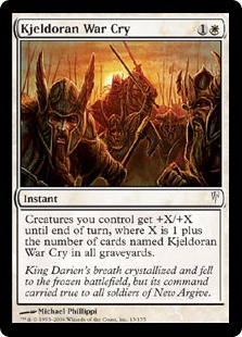 (image for) Kjeldoran War Cry