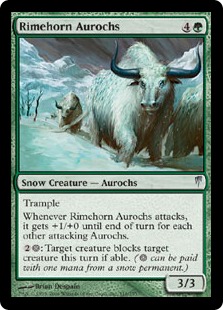(image for) Rimehorn Aurochs
