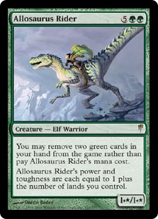 (image for) Allosaurus Rider (Foil)